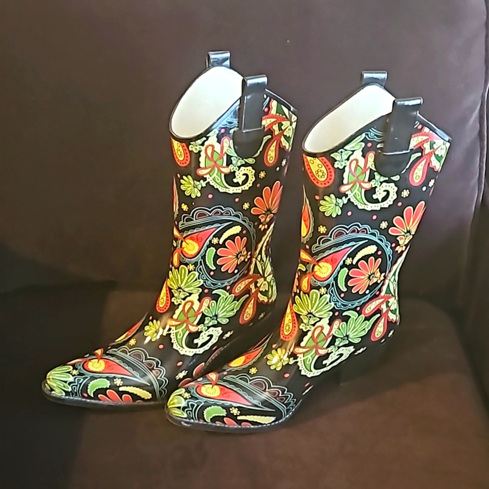Cowboy Rain Boots